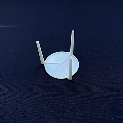 Подставка-опора в коробку для пиццы 100шт БЕЛАЯ БОЛЬШАЯ D...