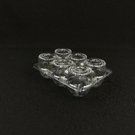 Контейнер одноразовый для ДЕСЕРТОВ ПР-К-53С6 (внеш.190х140х68, 6 ячеек) КОРОБ=350шт в Перми оптом и в розницу
