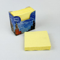 Салфетки 24х24 "Екатерина" 2сл 40шт ПАСТЕЛЬ в салфетнице