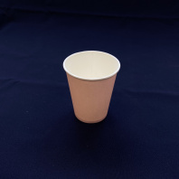 Стакан 250(290)мл бумажный РОЗОВЫЙ (пудра) 50шт D=80, d=55, H=92,5мм ВИРИДО 