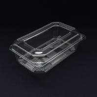 Контейнер с крышкой ПР-К- 7 ПЭТ 50шт(!) внеш.215х135х72мм Протэк 