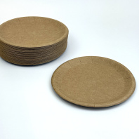 Тарелка картон D=180мм TOTAL CRAFT 100шт ECO PLATE-180 