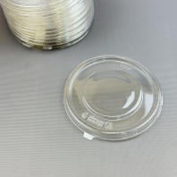 Крышка для салатника  760мл прозрачная 25шт D=145 ПЛОСКАЯ(!!!) OneBowl UP 1ЕА 