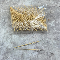 Пики деревянные "Кристалл прозрачный" 9см УП=100шт Арт.40566 