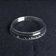 Крышка ПЛОСКАЯ к стакану-шейкер D=95 прозрачная 25шт