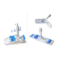 Флаундер (держатель) пластиковый 40см КВАТТРО Росмоп ДЕЗ 40-PQD 