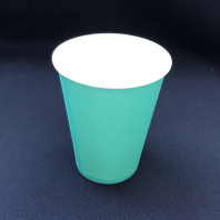 Стакан 350(400)мл бумажный БИРЮЗОВЫЙ 50шт D=90, d=59, H=112мм ПБФ Арт.18606 
