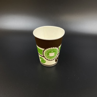 Стакан 350(410)мл бумажный ЗИГ-ЗАГ 50шт D=90, d=60, H=110мм GOOD 