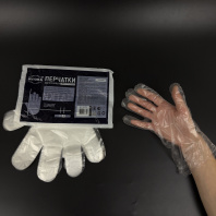 Перчатки одноразовые ПНД AVIORA УП=100шт "L" Арт.402-779 