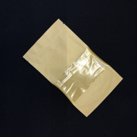 Пакет бум. ДОЙ-пак КРАФТ с замком 225х135 1шт ОКНО- 70мм 