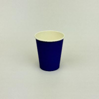 Стакан бумажный 250(296)мл ФИОЛЕТОВЫЙ 50шт D=80, d=55, H=92мм 