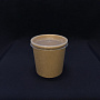 Упаковка ECO SOUP-ECONOM-12C КРАФТ супница с прозр. КРЫШКОЙ 340мл 25шт D=90, H=93 