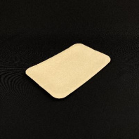 Тарелка картон 13х20 ламинир. КРАФТ 100шт "МОЛОКО" 