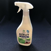 Чистящее средство для удаления жира, нагара, копоти AZELIT 600мл с КУРКОМ щелочное 