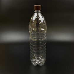 Бутылка ПЭТ D=28мм 2,0л прозрачная + КРЫШКА (выписывать п...