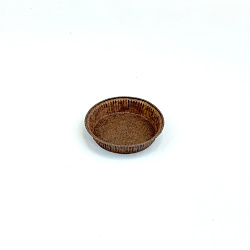 Форма бумажная ПАЙ D=100, d=90, h=20мм КОРИЧНЕВАЯ 150шт Ф...