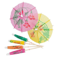 Пики деревянные "Зонтик" 10см УП=144шт 