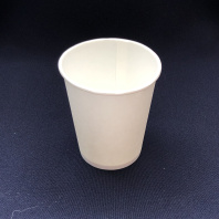Стакан 180(200)мл бумажный БЕЛЫЙ 50шт D=73, d=50, H=80мм Пэйпер Кап 