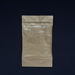 Пакет бум. ДОЙ-пак КРАФТ с замком 225х135 1шт ОКНО- 40мм 