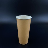 Стакан бумажный 500(650)мл КРАФТ 40шт D=90, d=60, H=168мм