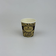 Стакан 110(130)мл бумажный УЗОР 50шт D=63(!!!), d=44, H=65мм GOOD 