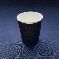 Стакан бумажный 2сл 400мл для горячего УП=25шт d=90мм Waffle Black ФОРМАЦИЯ Арт.23045 