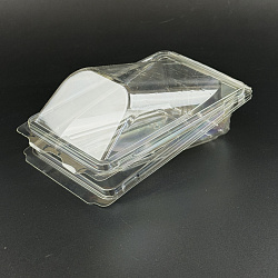 Контейнер под РОЛЛ с крышкой КД-115 80шт прозрачный 160х1...