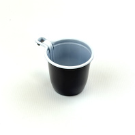 Чашка кофейная ПП 200мл корич.-бел. 50шт Упакс-Юнити 