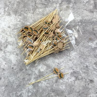 Пики деревянные "Бургер" 12см УП=100шт