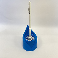 Ерш для унитаза с подставкой ВЫСОКИЙ СТАКАН серебро 