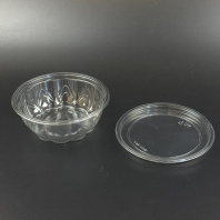 Контейнер для ДЕСЕРТОВ СпК-133 350мл прозрачный + КРЫШКА 50шт (D=133, H=48) СП 