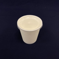 Супница бум БЕЛАЯ(!!!) + КРЫШКА прозр. 400мл 30шт D=100, d=80, H=85 OSQ Round Bowl 