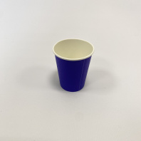 Стакан 250(260)мл бумажный СИНИЙ 50шт D=80, d=57, H=92,5мм ПБФ 