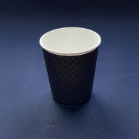 Стакан бумажный 2сл 400мл для горячего УП=25шт d=90мм Waffle Black ФОРМАЦИЯ Арт.52232 