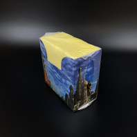 Салфетки 24х24 "Екатерина" 2сл 40шт ИНТЕНСИВ в салфетнице 