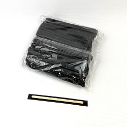 Размешиватель деревянный в ИНДИВИД. УПАК. БУМАГА ЧЁРНАЯ(!...