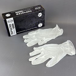 Перчатки виниловые неопудренные AVIORA "S" УП=1... Перчатки виниловые неопудренные AVIORA "S" УП=1...