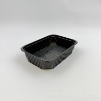 Контейнер прямоуг. ПП КЛАРИТИ ЧЁРНЫЙ  750мл 100шт 186х132х44мм 