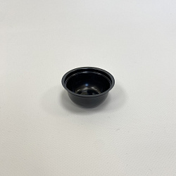 Соусник БЕЗ крышки ПС Б-50мл ЧЁРНЫЙ 200шт D=70мм Коррекс 