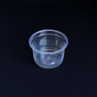 Контейнер круглый ПП К-95 200мл прозрачный 25шт (под сметану) СП 
