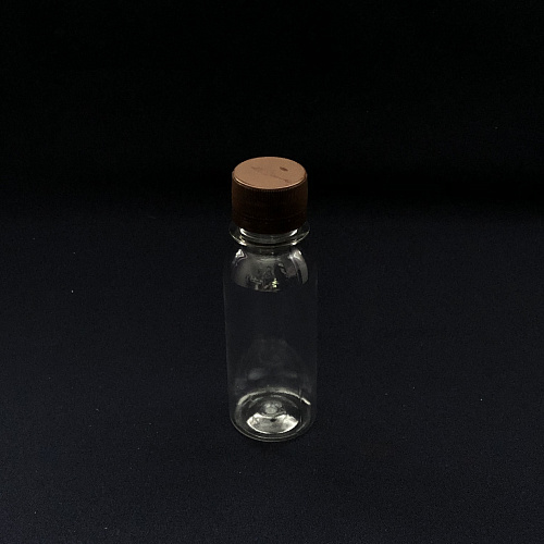 Бутылка ПЭТ d=28мм 0,1л прозрачная с КРЫШКОЙ УП=200шт 