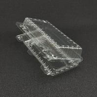 Контейнер одноразовый с крышкой ПР-К-19А ПЭТ 40шт внеш.210х110х55мм