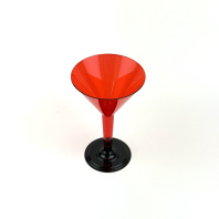 Фужер для мартини ПС КРАСНЫЙ 140мл 6шт 