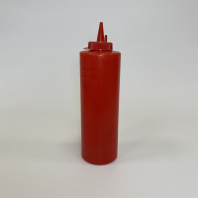 Емкость для соуса ПП 700мл 1шт КРАСНАЯ 