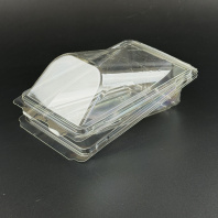 Контейнер под РОЛЛ с крышкой КД-115 80шт прозрачный 160х115х48мм Кадо-Прим 