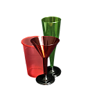 Стаканы, рюмки, чашки