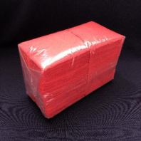 Салфетки 24х24 Биг Пак 400шт интенсив красные ПП Арт.С1380 