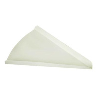 Треугольник для пиццы D=30см 1/6 белый 100шт без печати
