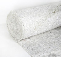 Тряпка для пола из ХПП РУЛОН 150см х 50м БЕЛАЯ пл.180гр/м2, 2,5мм