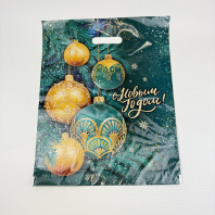 Пакет ВР(вырубная ручка) ПВД НГ 38х47см (60) Сибирский декор 50шт 